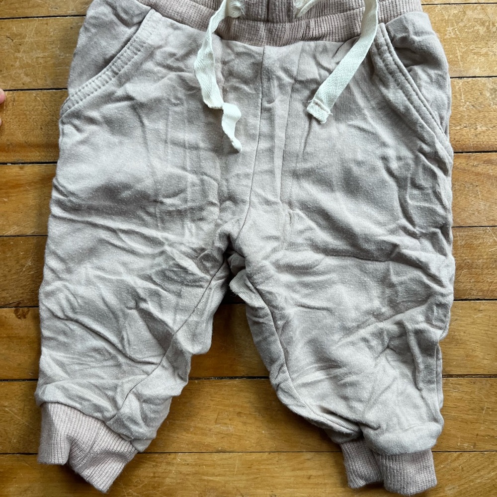 Cozy Kids Jogger Pants in Beige